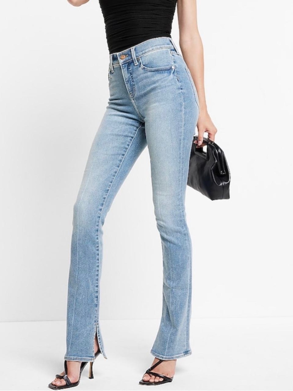 Express Jeans Skyscraper Mid Rise Ultra Hyper Stretch